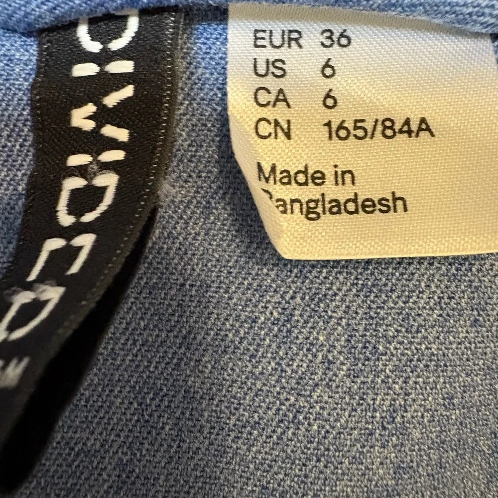 Divided Light Blue Women's Blazer - Picture 4 of 4